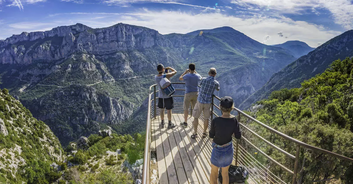 Belvédère du Col d'Illoire — Gorges du Verdon