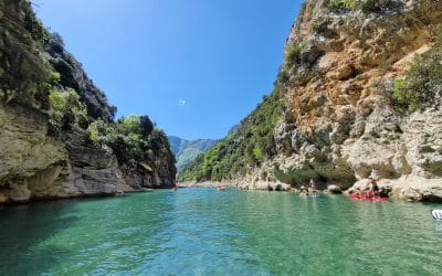activites nautique dans les gorges du verdon