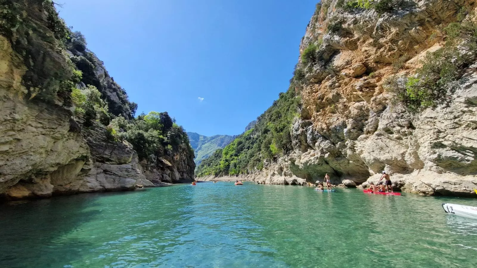 activites nautique dans les gorges du verdon