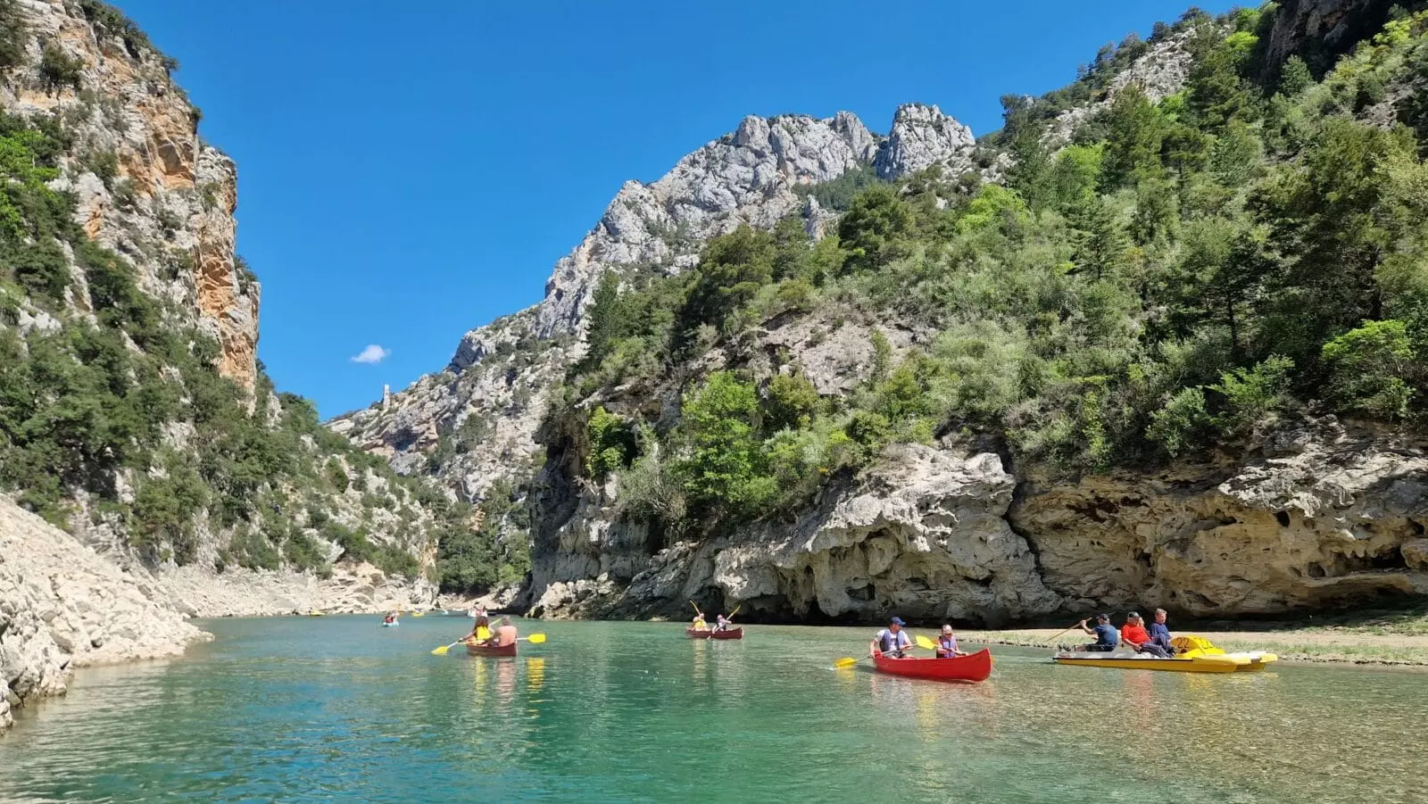 activites nautique dans les gorges du verdon