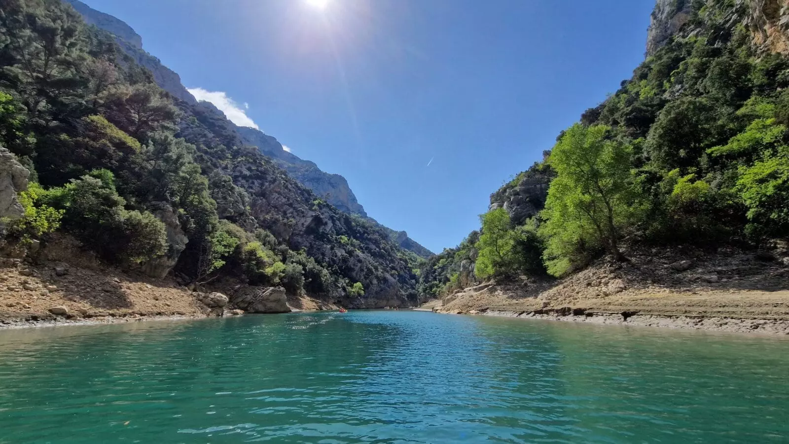 Rando pédalo sur les gorges du verdon - au calme
