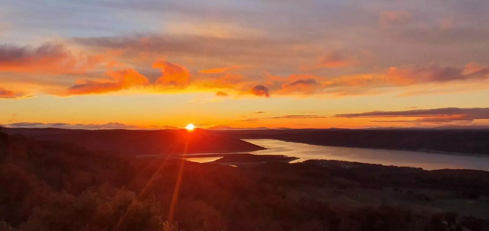 Spots coucher de soleil — Gorges du Verdon