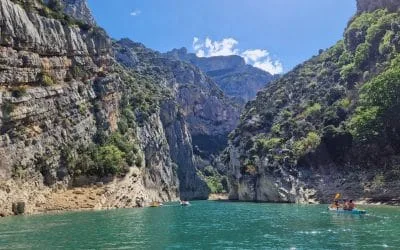 tourisme nautique dans les gorges du verdon