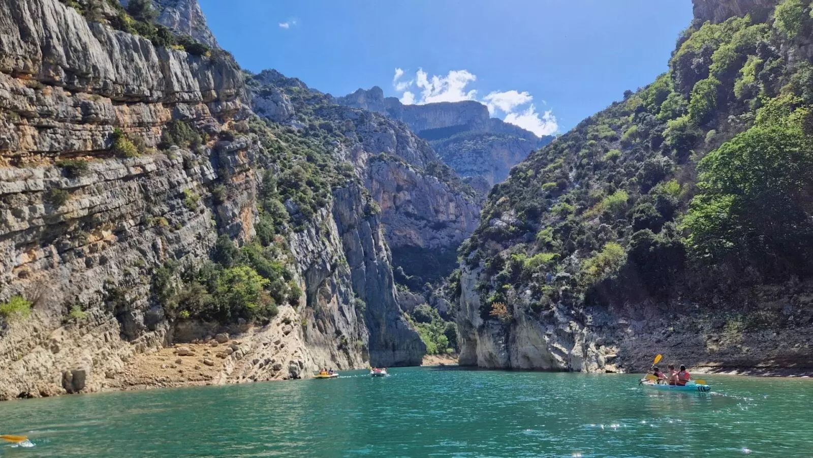tourisme nautique dans les gorges du verdon