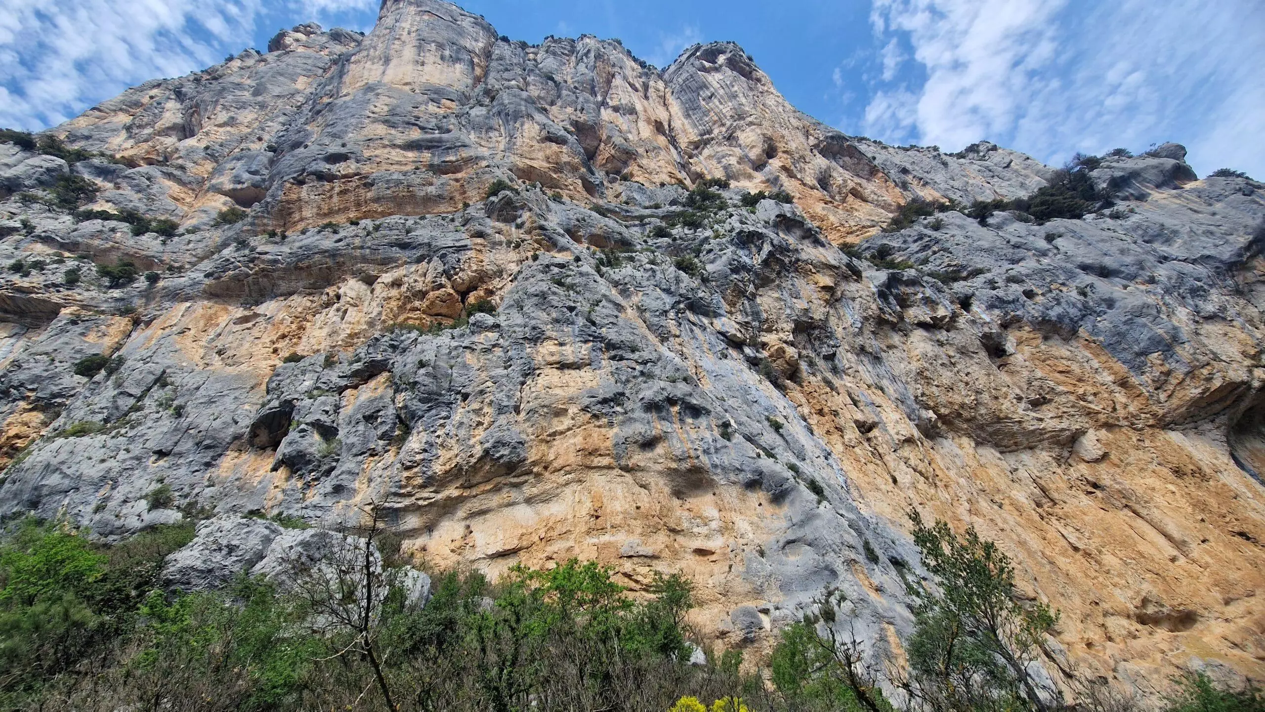 paroi escalade gorges du verdon
