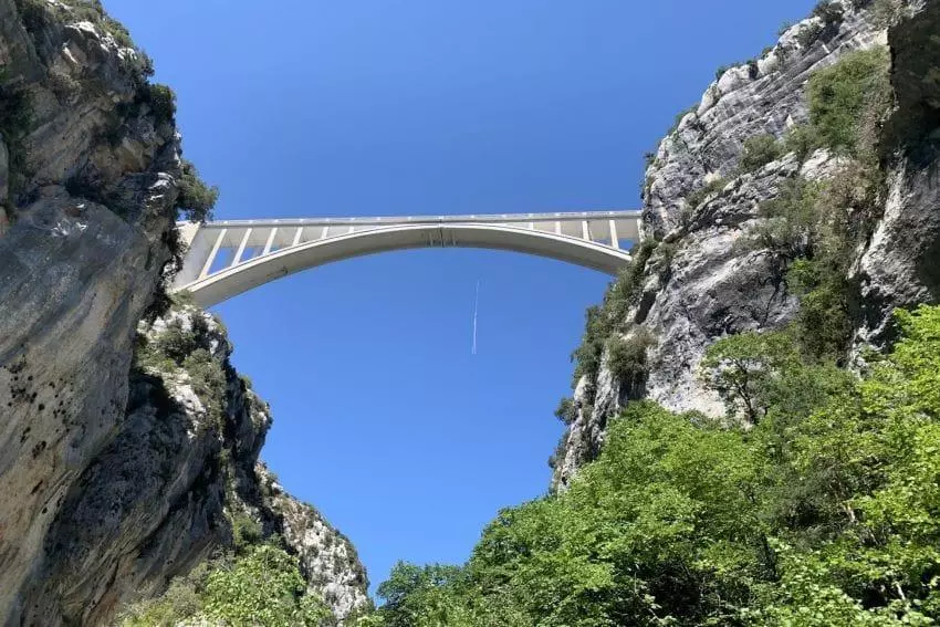 Saut à l'élastique (Pont de l'Artuby) — Gorges du Verdon