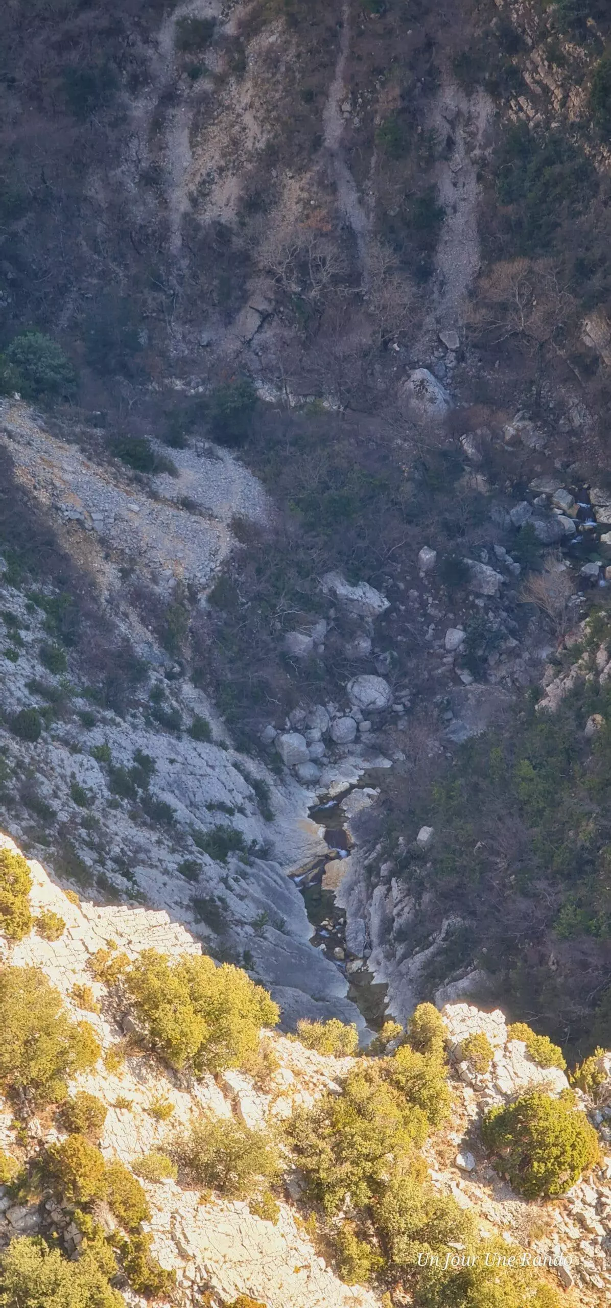 Belvedere de Tréguier – page un jour une rando – vue des gorges 2