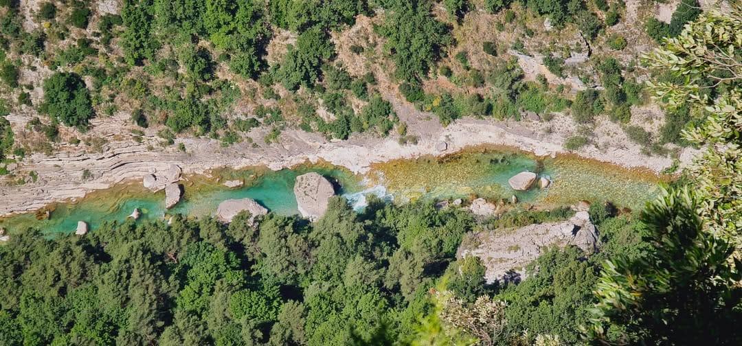belevederes Rancoumas - Page un jour une Rando Vu du Verdon depuis le belevedre de Rancoumas - Photo de la page Un jour une Rando