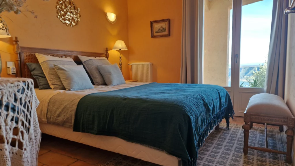 villa overdon-chambre bleue sol
