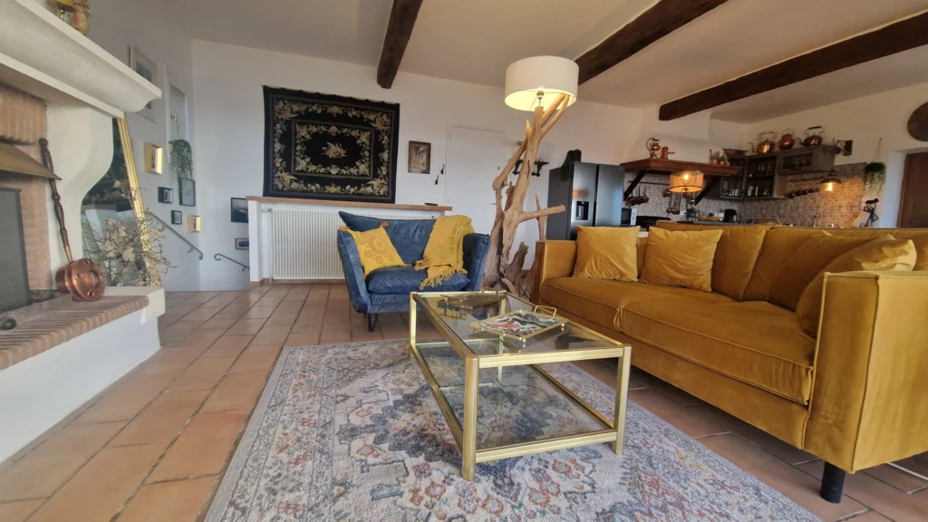 villa overdon-salon interieur