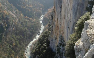 Paysage des Gorges du Verdon près de Villa OVerdon