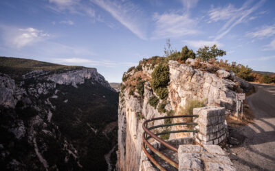 Belvédères de Carelle et Trescaire vue panoramique sur les Gorges du Verdon
