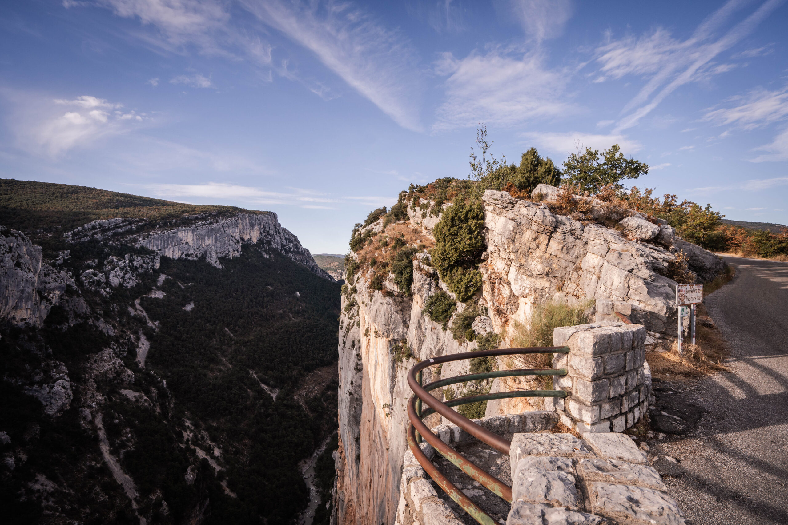 Belvédères de Carelle et Trescaire vue panoramique sur les Gorges du Verdon