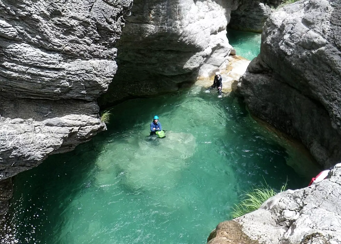 Canyoning dans les Gorges du Verdon — activité encadrée