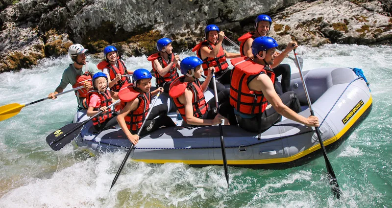 Rafting dans le Verdon — Gorges du Verdon
