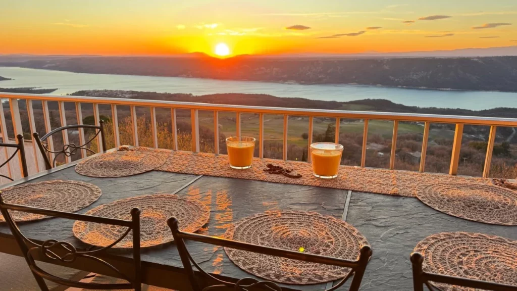 villa-overdon-terrasse-aperitif-coucher-soleil-panorama-lac